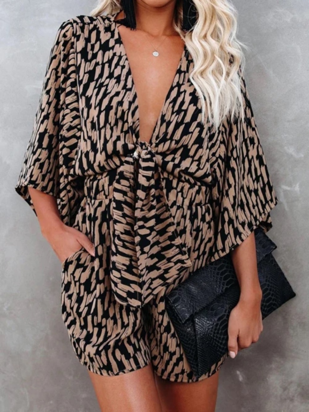 VICI Front Tie Romper